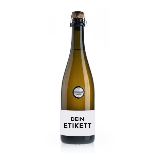 Sekt mit eigenem Etikett - Premium Riesling Sekt brut nature 0,75l