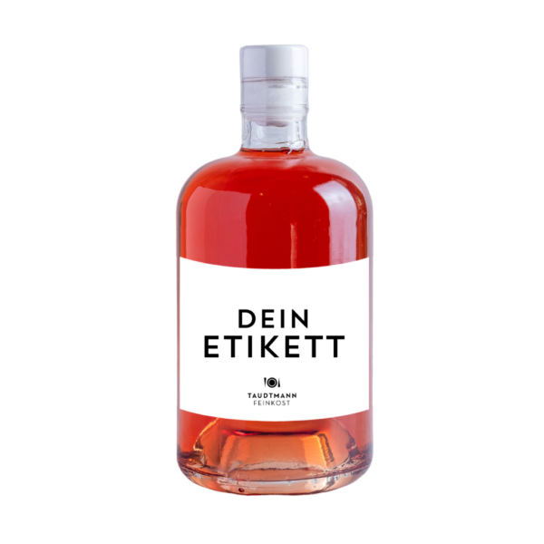 Weinbergs Pfirsich Likör 500ml mit eigenem Etikett